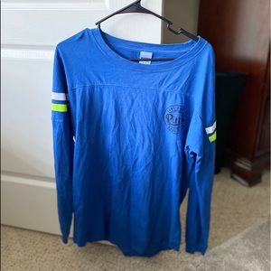 Long Sleeve Victoria’s Secret PINK Open Back Top